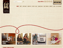 Tablet Screenshot of eternalthreads.org